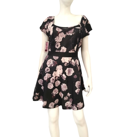 Sugar Kisses Black Plus Size Dress New with Tags - Picture 4 of 8